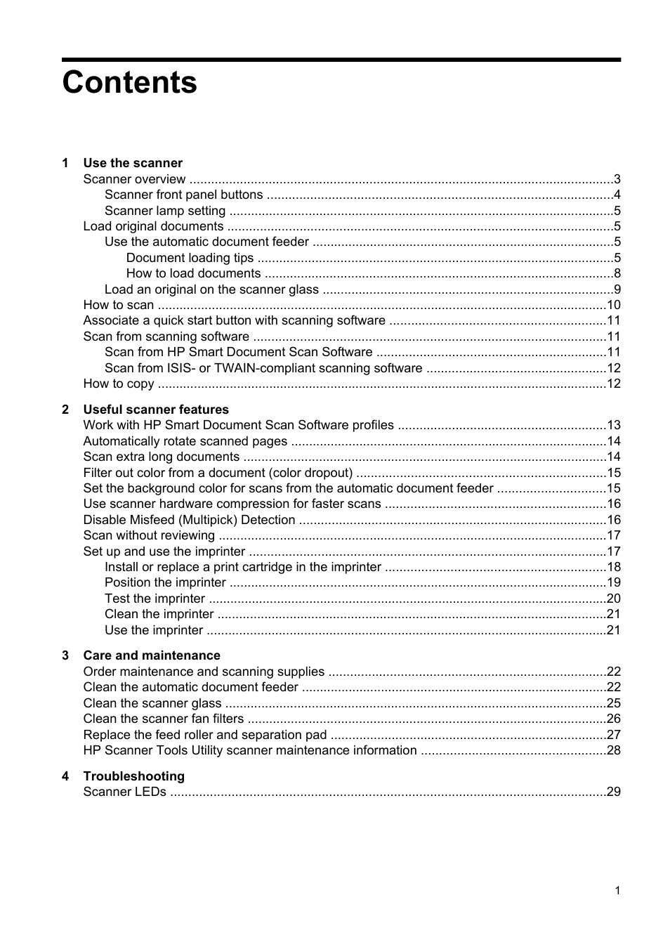 Hitachi SCANJET N9120 User Manual | Page 3 / 48