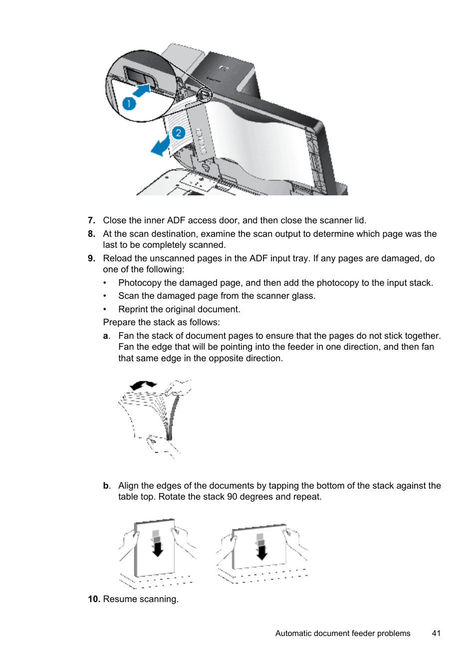 Hitachi SCANJET N9120 User Manual | Page 43 / 48