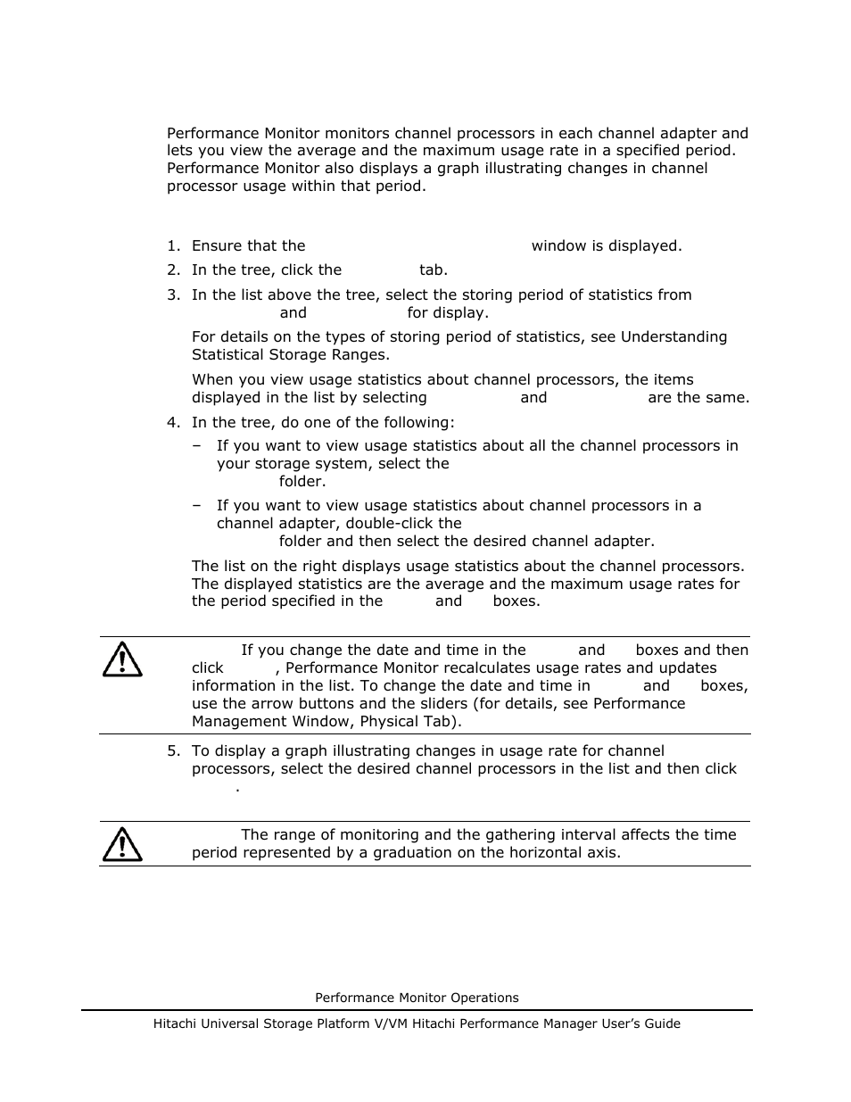 Viewing usage statistics on channel processors, Viewing usage statistics on channel processors -18 | Hitachi MK-96RD617-08 User Manual | Page 100 / 248