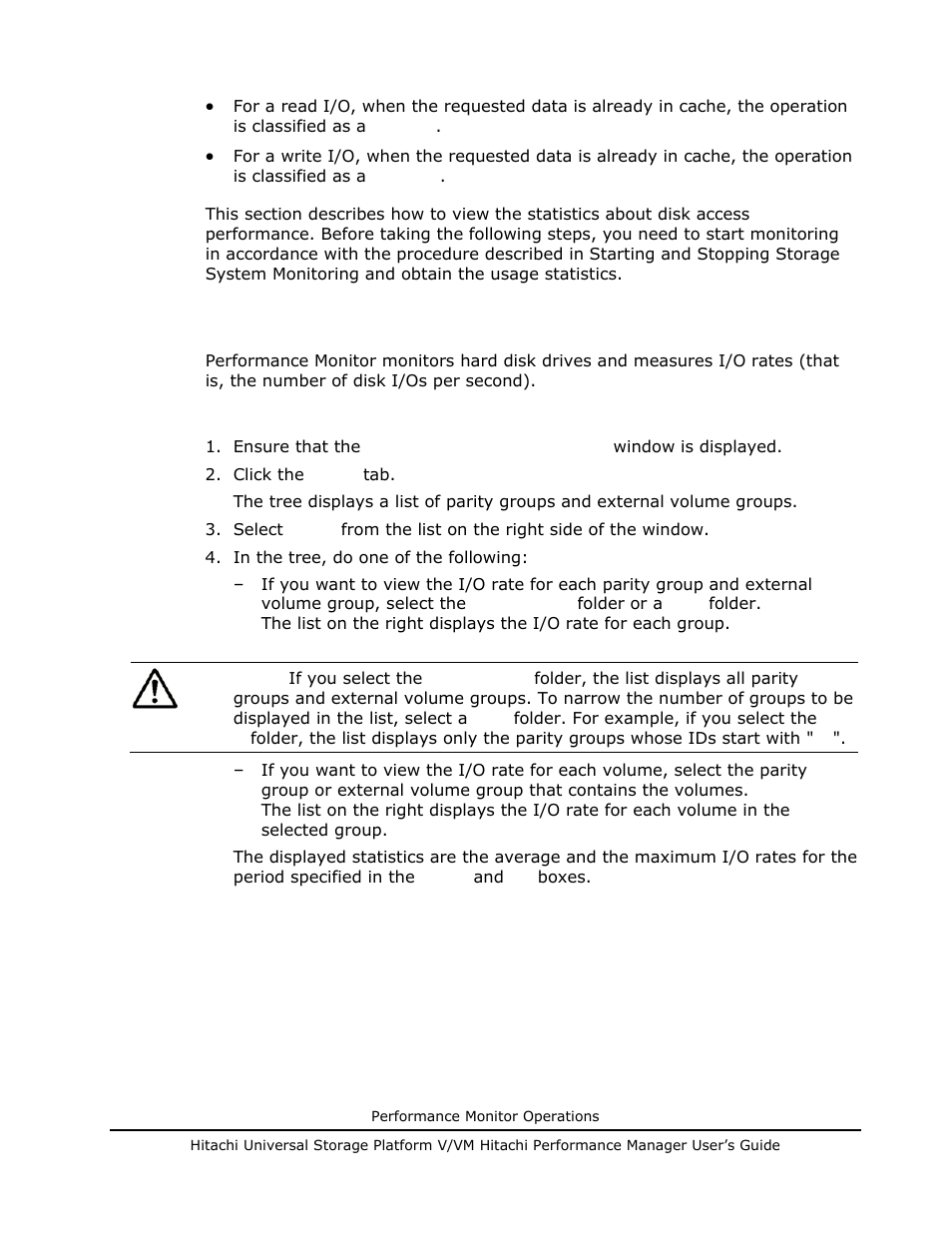 Viewing i/o rates for disks, Viewing i/o rates for disks -27 | Hitachi MK-96RD617-08 User Manual | Page 109 / 248
