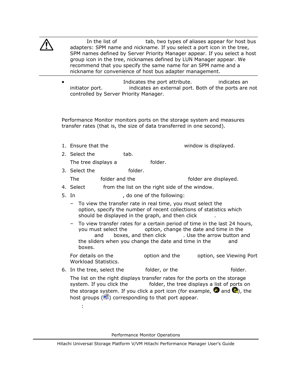 Viewing transfer rates for ports, Viewing transfer rates for ports -37 | Hitachi MK-96RD617-08 User Manual | Page 119 / 248