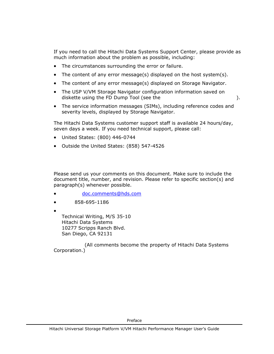 Getting help, Comments | Hitachi MK-96RD617-08 User Manual | Page 12 / 248