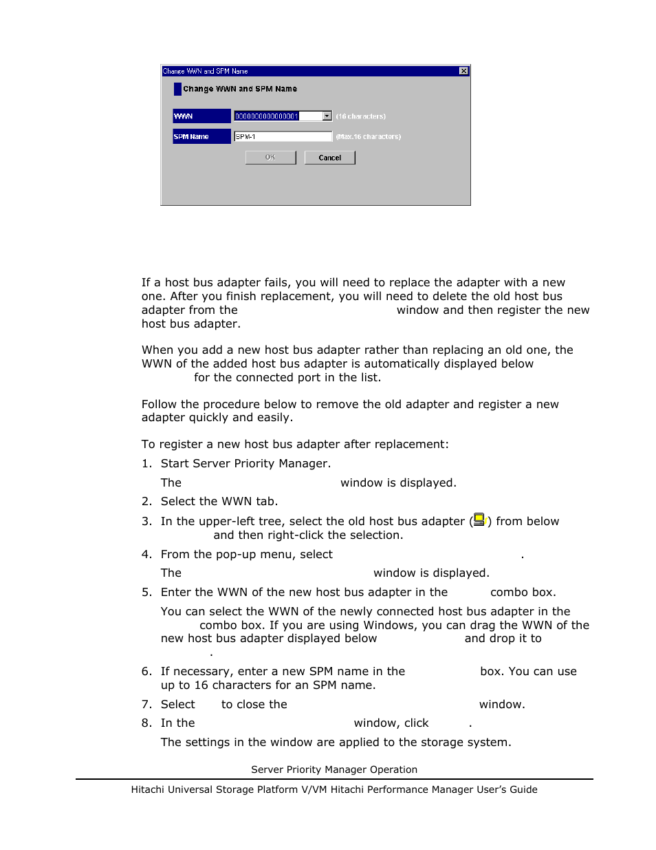 Replacing a host bus adapter, Replacing a host bus adapter -27 | Hitachi MK-96RD617-08 User Manual | Page 159 / 248
