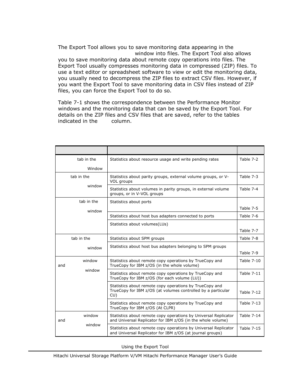 Files to be exported | Hitachi MK-96RD617-08 User Manual | Page 166 / 248