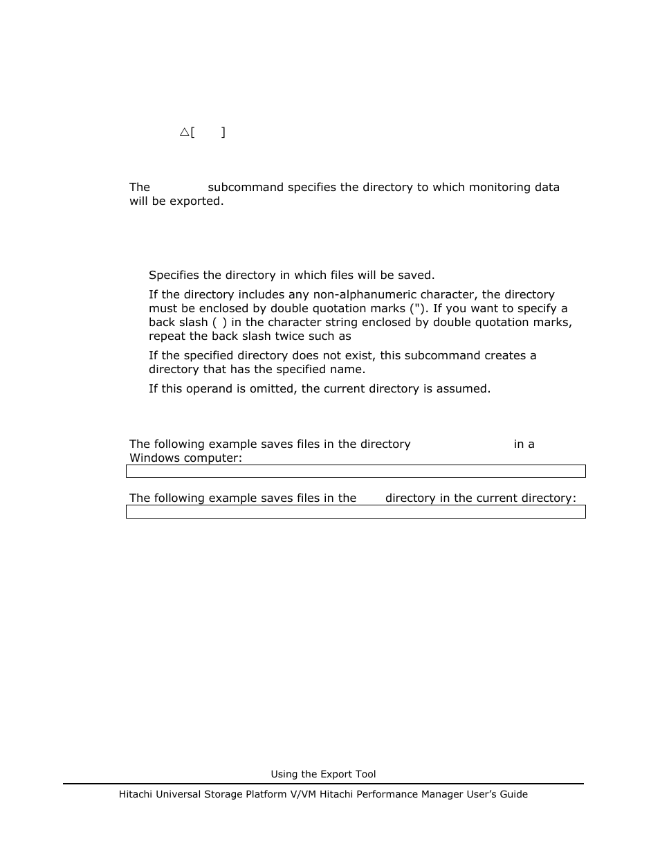 Outpath subcommand, Outpath subcommand -62 | Hitachi MK-96RD617-08 User Manual | Page 226 / 248