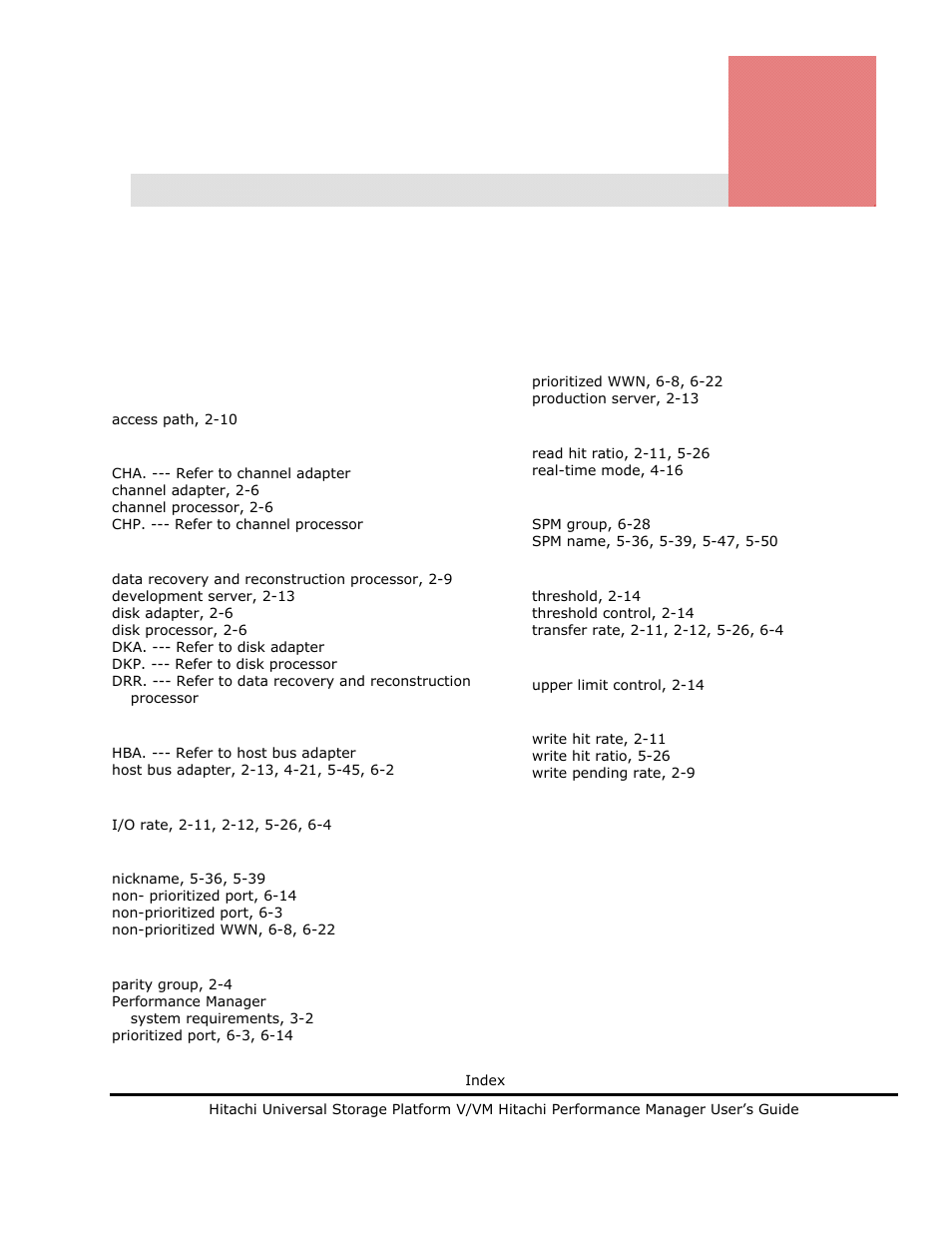 Index | Hitachi MK-96RD617-08 User Manual | Page 245 / 248
