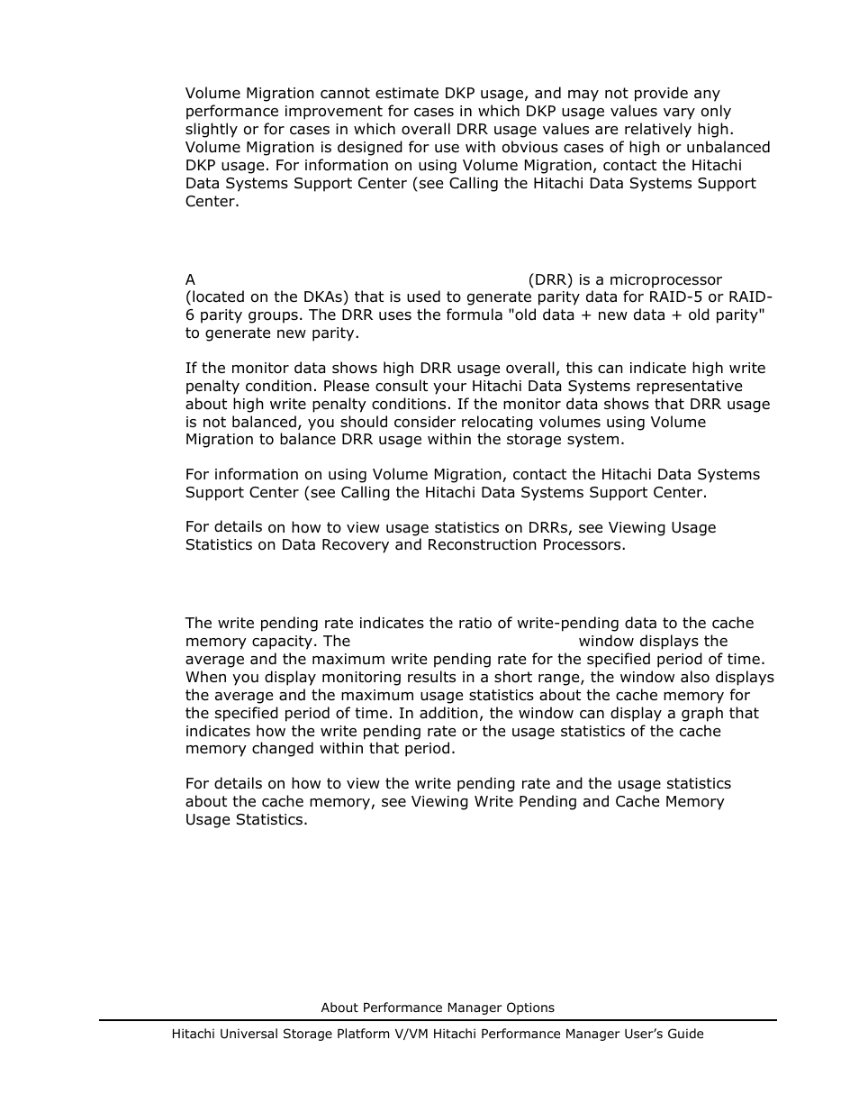 Drr processor usage statistics, Drr processor usage statistics -9 | Hitachi MK-96RD617-08 User Manual | Page 25 / 248