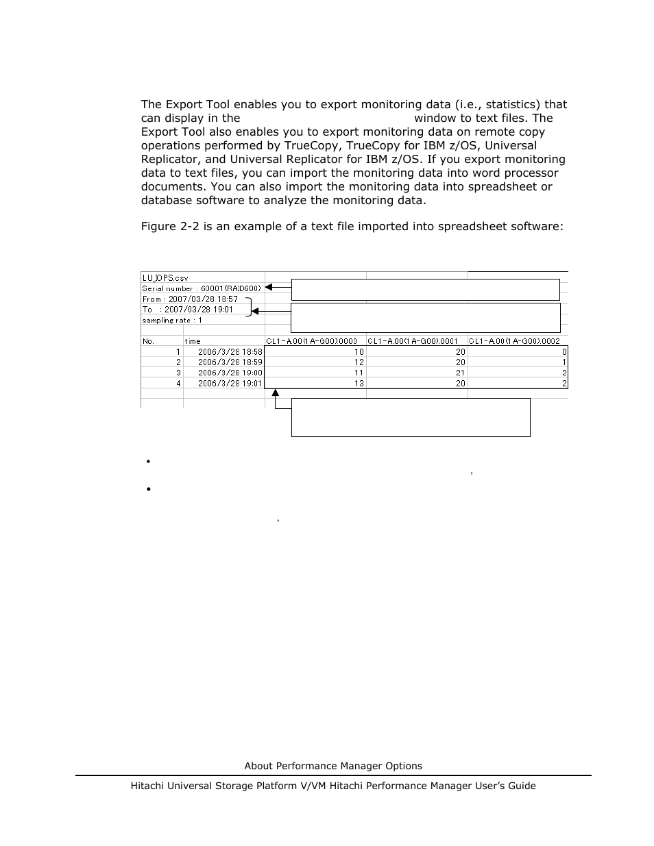 Overview of export tool | Hitachi MK-96RD617-08 User Manual | Page 31 / 248