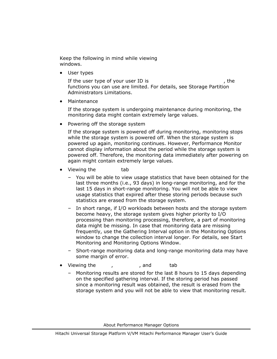 Interoperability with other products, Performance monitor, Performance monitor -17 | Hitachi MK-96RD617-08 User Manual | Page 33 / 248