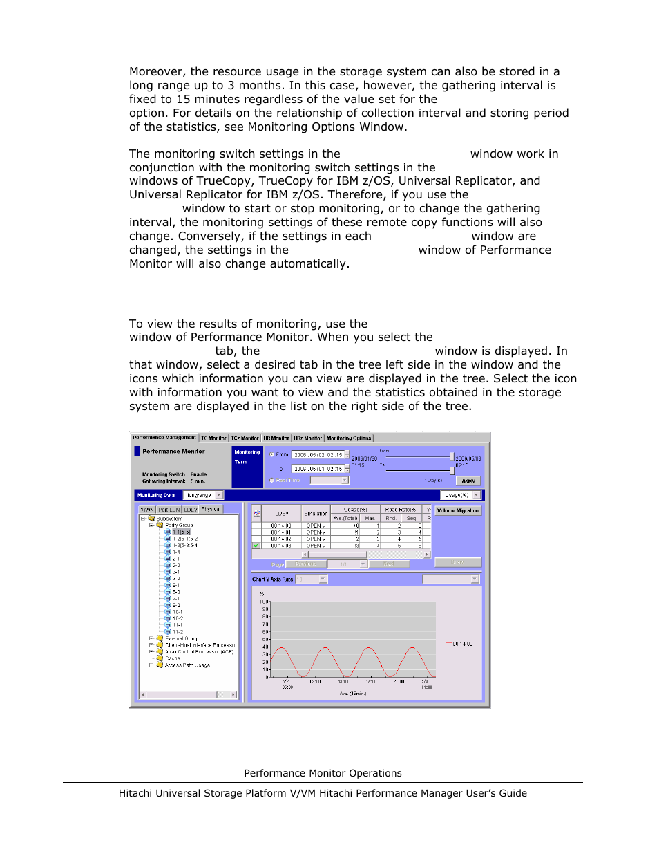 View the monitoring results, View the monitoring results -4 | Hitachi MK-96RD617-08 User Manual | Page 86 / 248