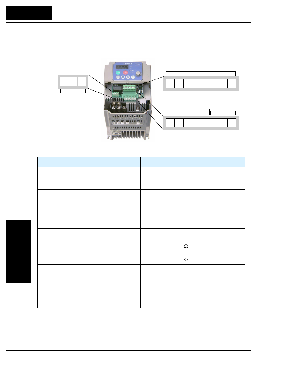 Control logic signal specifications, Control logic signal specifications 4–6 | Hitachi SJ200 Series User Manual | Page 133 / 276