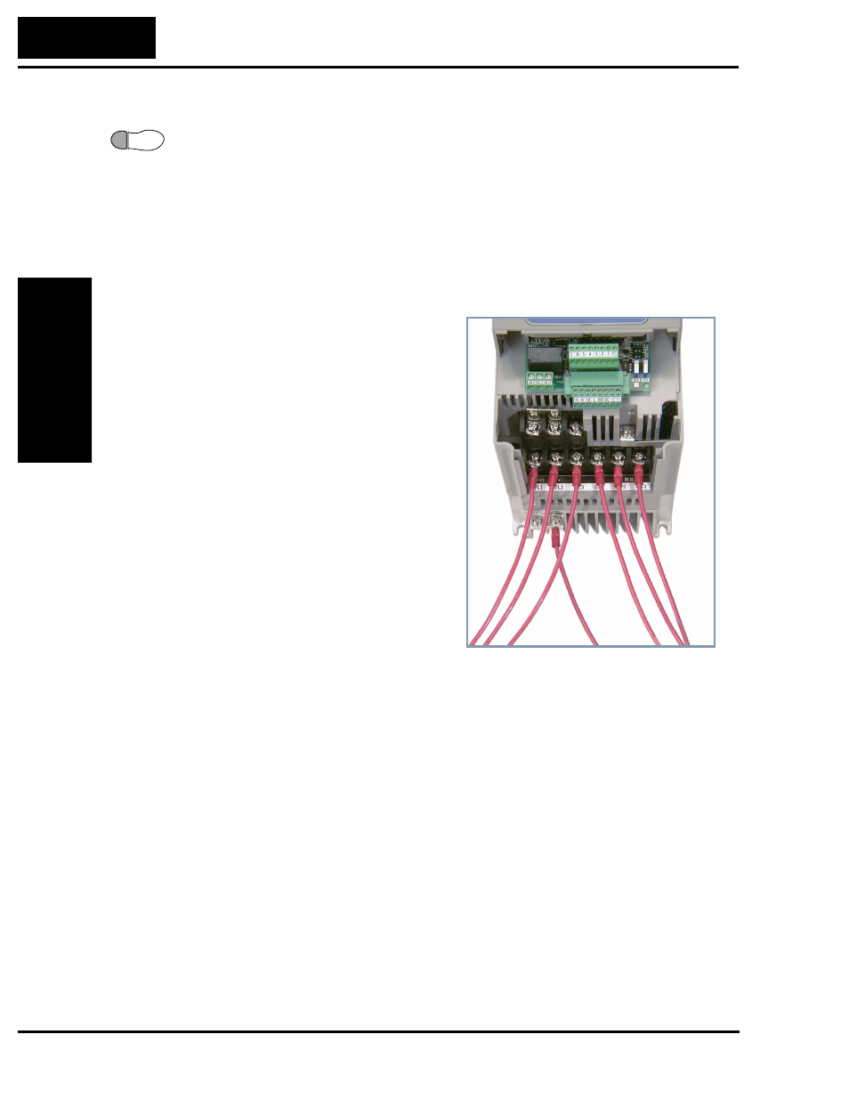 Wire the inverter output to motor, Logic control wiring | Hitachi SJ200 Series User Manual | Page 60 / 276