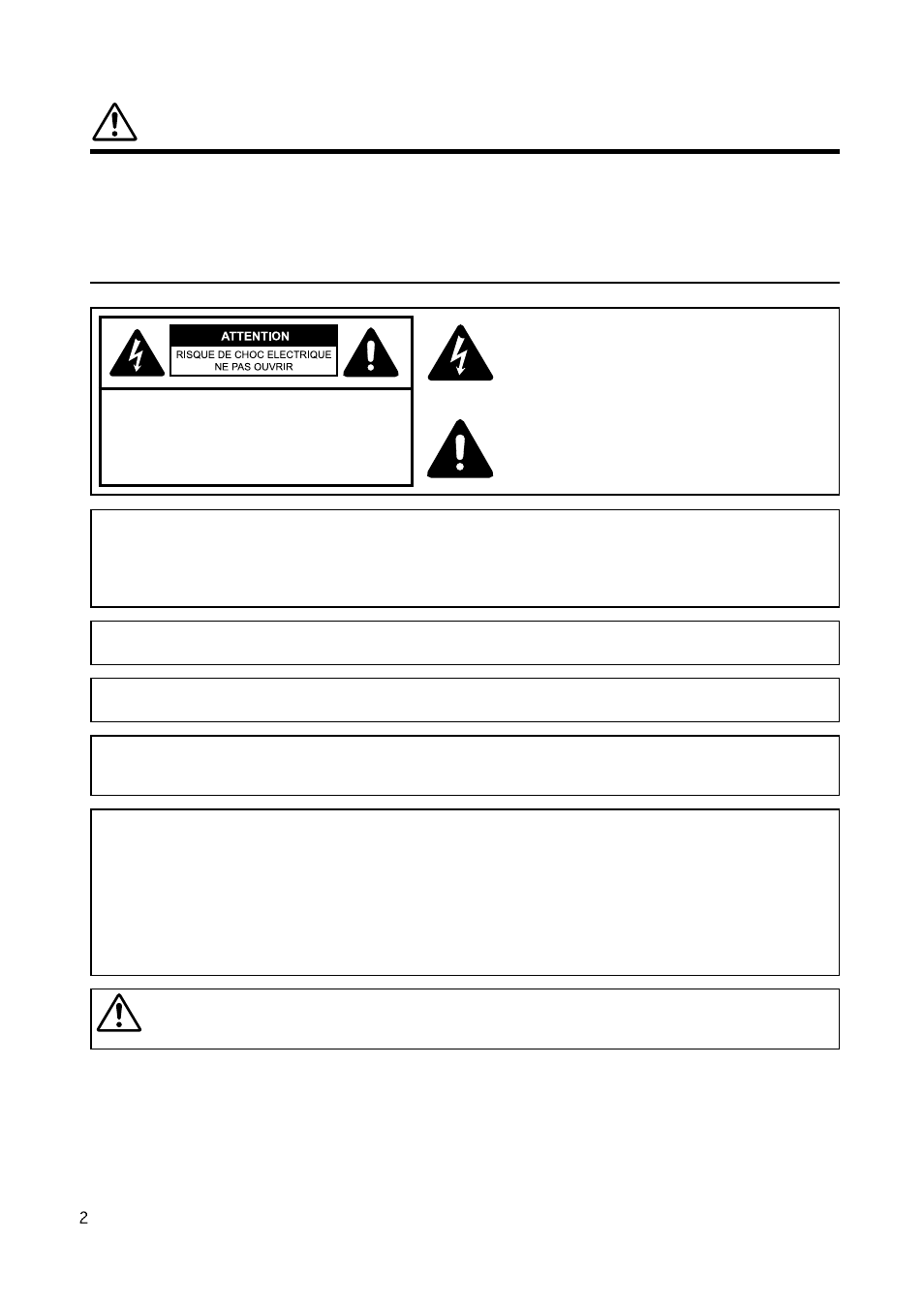 Mises en garde importantes | Hitachi CMP420V2 User Manual | Page 50 / 142