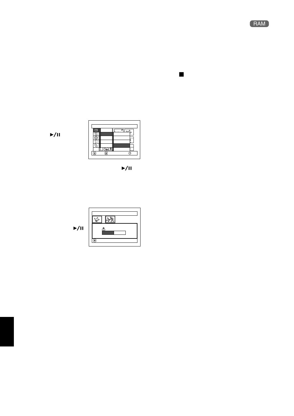 Combining multiple scenes (edit - combine) | Hitachi DZMV580A User Manual | Page 116 / 187