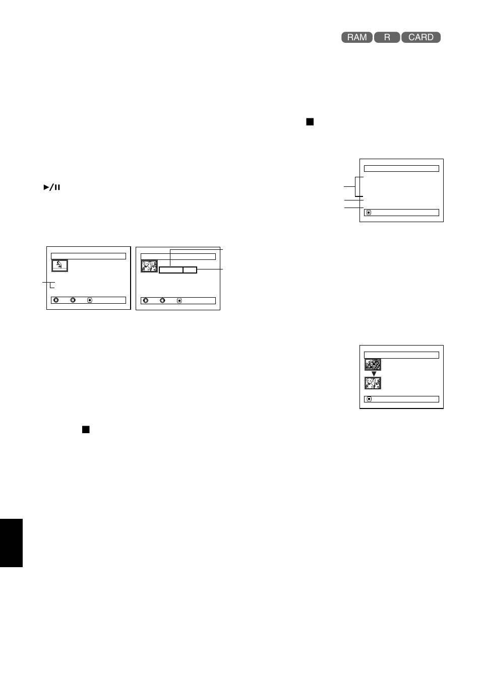 Displaying information using menu screen (detail) | Hitachi DZMV580A User Manual | Page 122 / 187