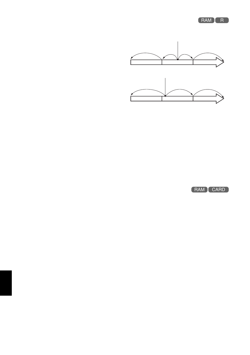 Skip playback of movie, Playing back stills | Hitachi DZMV580A User Manual | Page 60 / 187