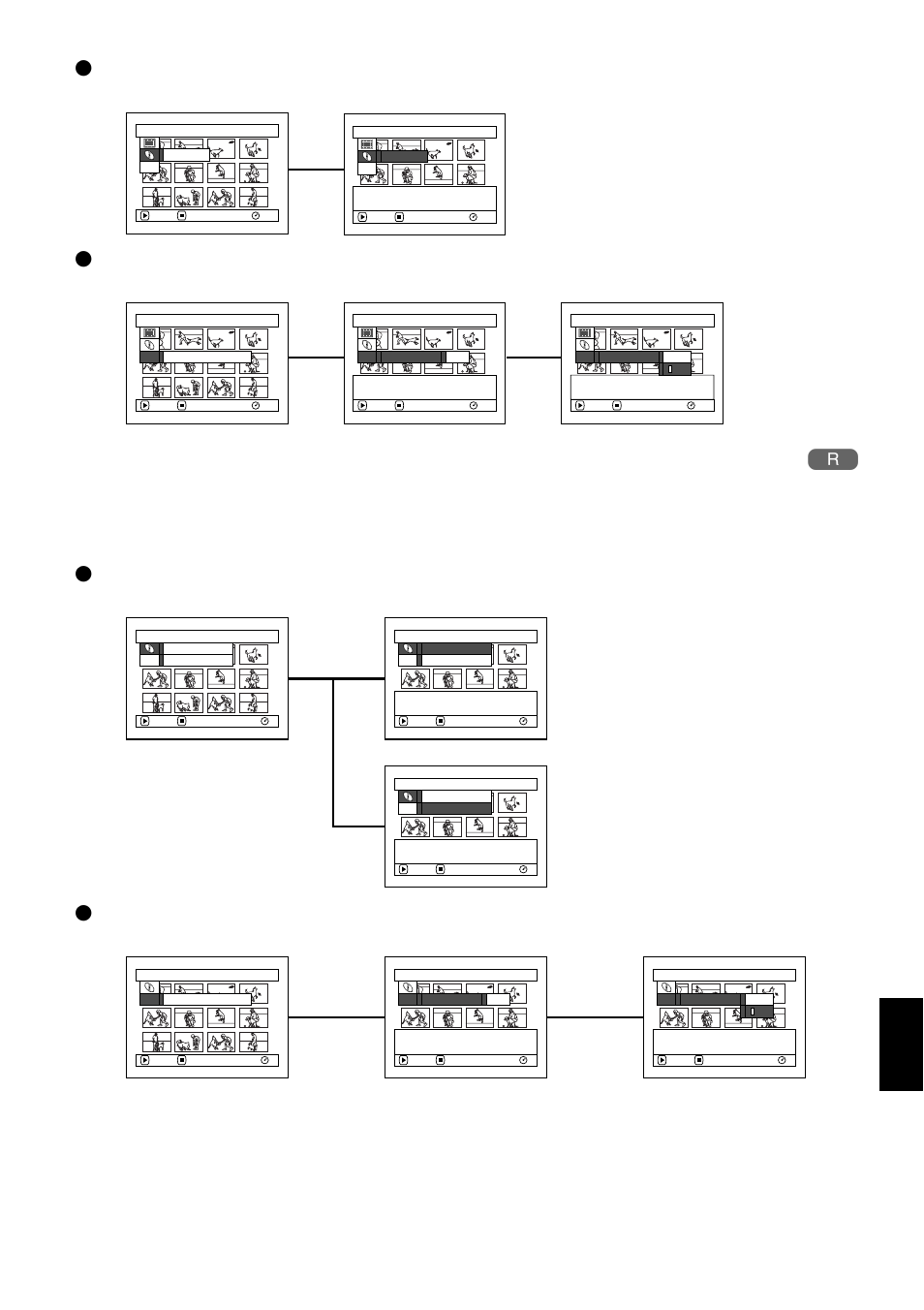 Disc ● others, Flow of quick mode (with dvd-r disc), English | P. 134), P. 138) | Hitachi DZMV580A User Manual | Page 69 / 187