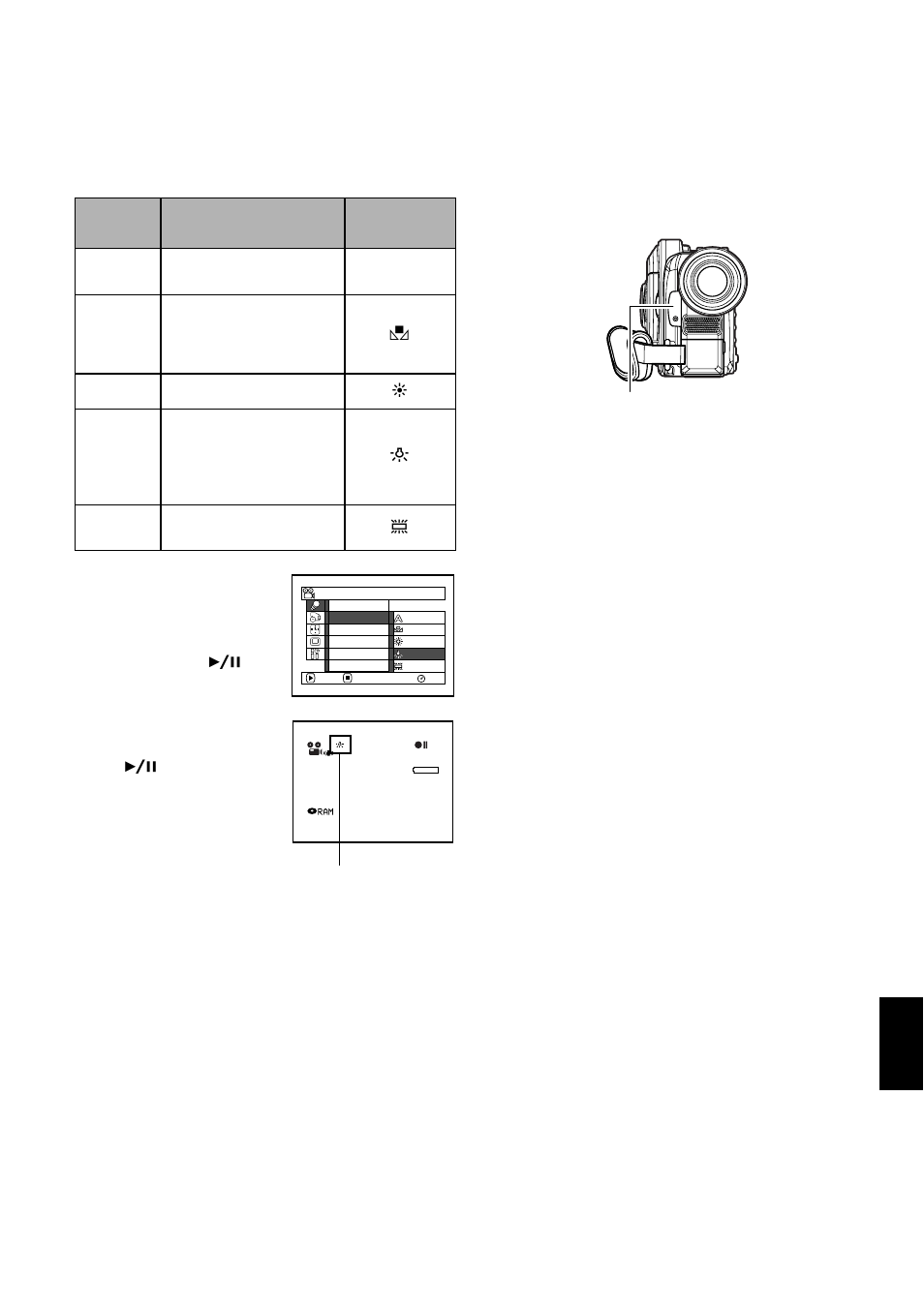 Adjusting color (white balance) | Hitachi DZMV580A User Manual | Page 91 / 187