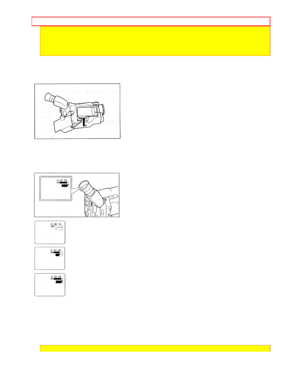 Removing the battery pack, Checking the battery's charge, Using alkaline dry-cell batteries | Hitachi VM-E625LA User Manual | Page 15 / 54