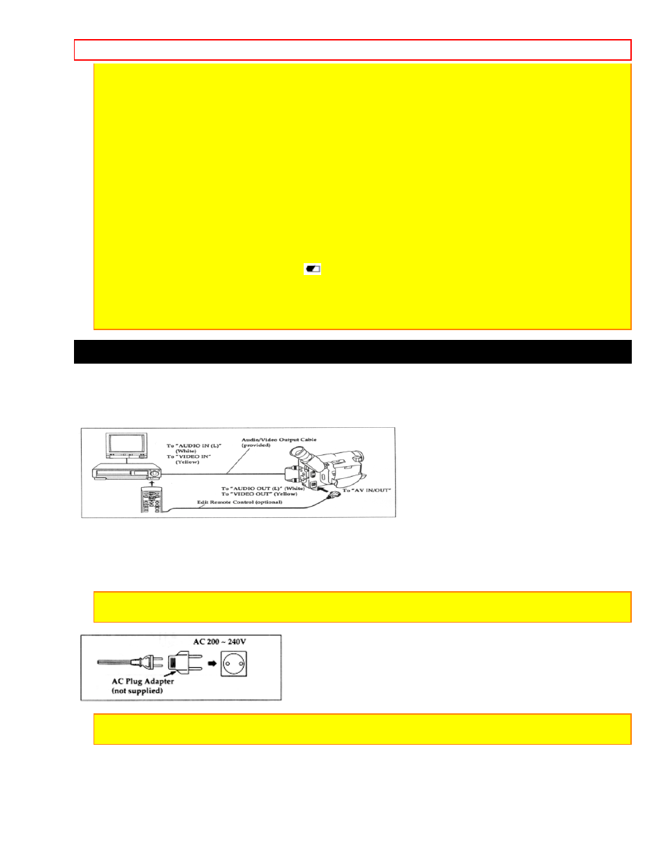 Using alternative power sources, Using a car battery | Hitachi VM-E625LA User Manual | Page 17 / 54