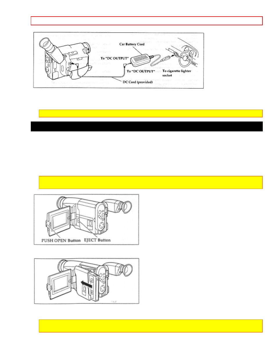 Inserting and removing cassettes, Inserting a cassette | Hitachi VM-E625LA User Manual | Page 18 / 54
