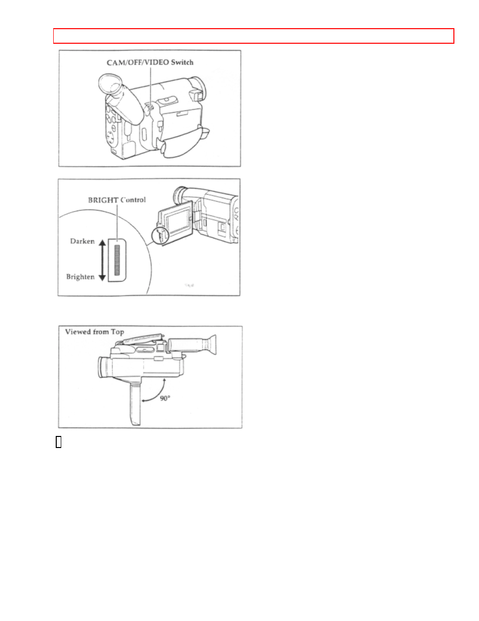 Range in which the lcd monitor can be moved | Hitachi VM-E625LA User Manual | Page 24 / 54