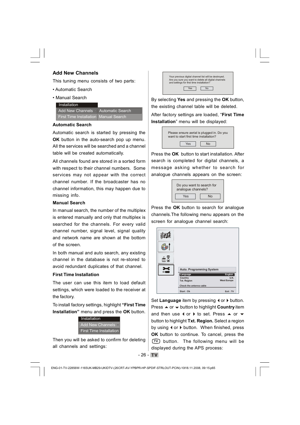 Hitachi L22DP03U User Manual | Page 27 / 63