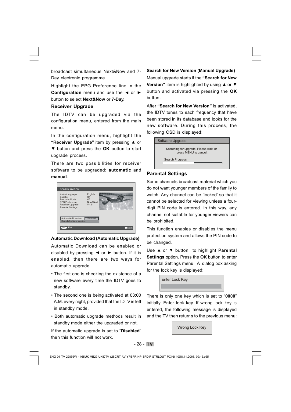Hitachi L22DP03U User Manual | Page 29 / 63