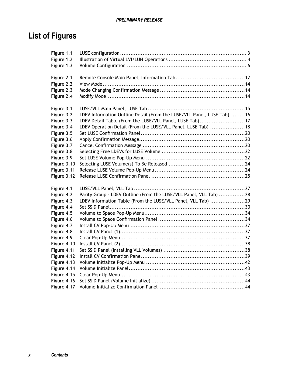 List of figures | Hitachi 9900 V Series User Manual | Page 10 / 64