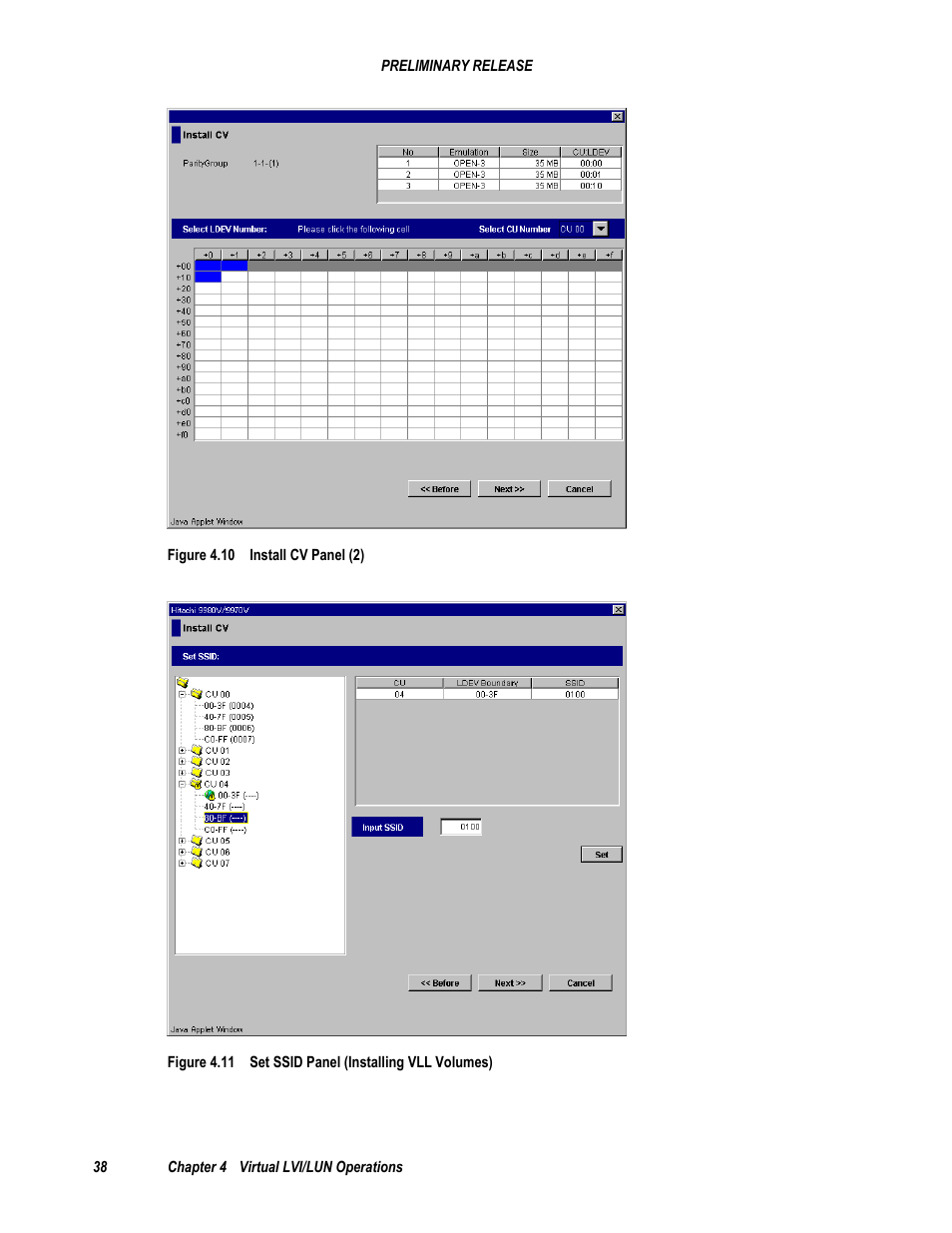 Figure 4.10 install cv panel (2) | Hitachi 9900 V Series User Manual | Page 50 / 64