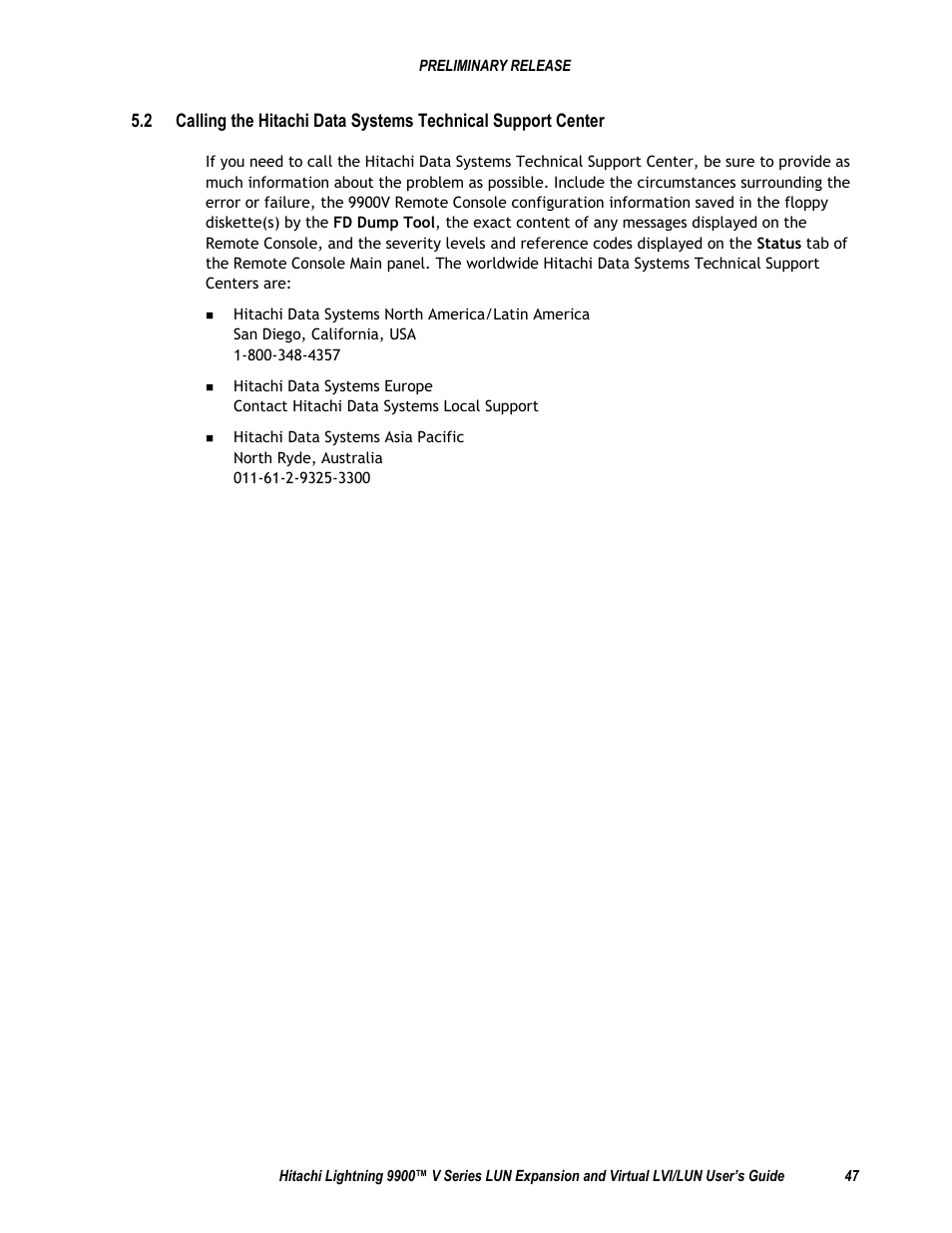 Hitachi 9900 V Series User Manual | Page 59 / 64
