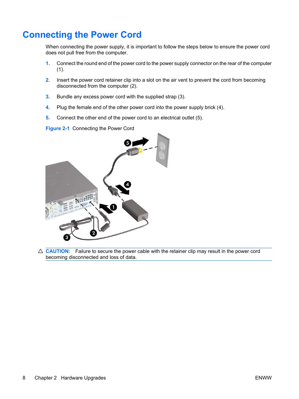 Connecting the power cord | Hitachi COMPAQ 8000 User Manual | Page 14 / 48