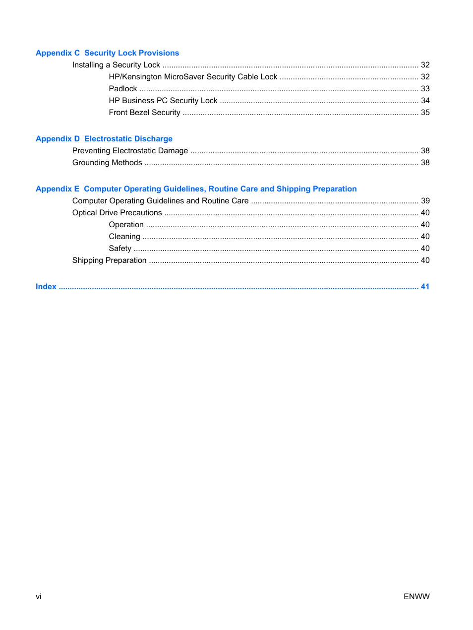 Hitachi COMPAQ 8000 User Manual | Page 6 / 48