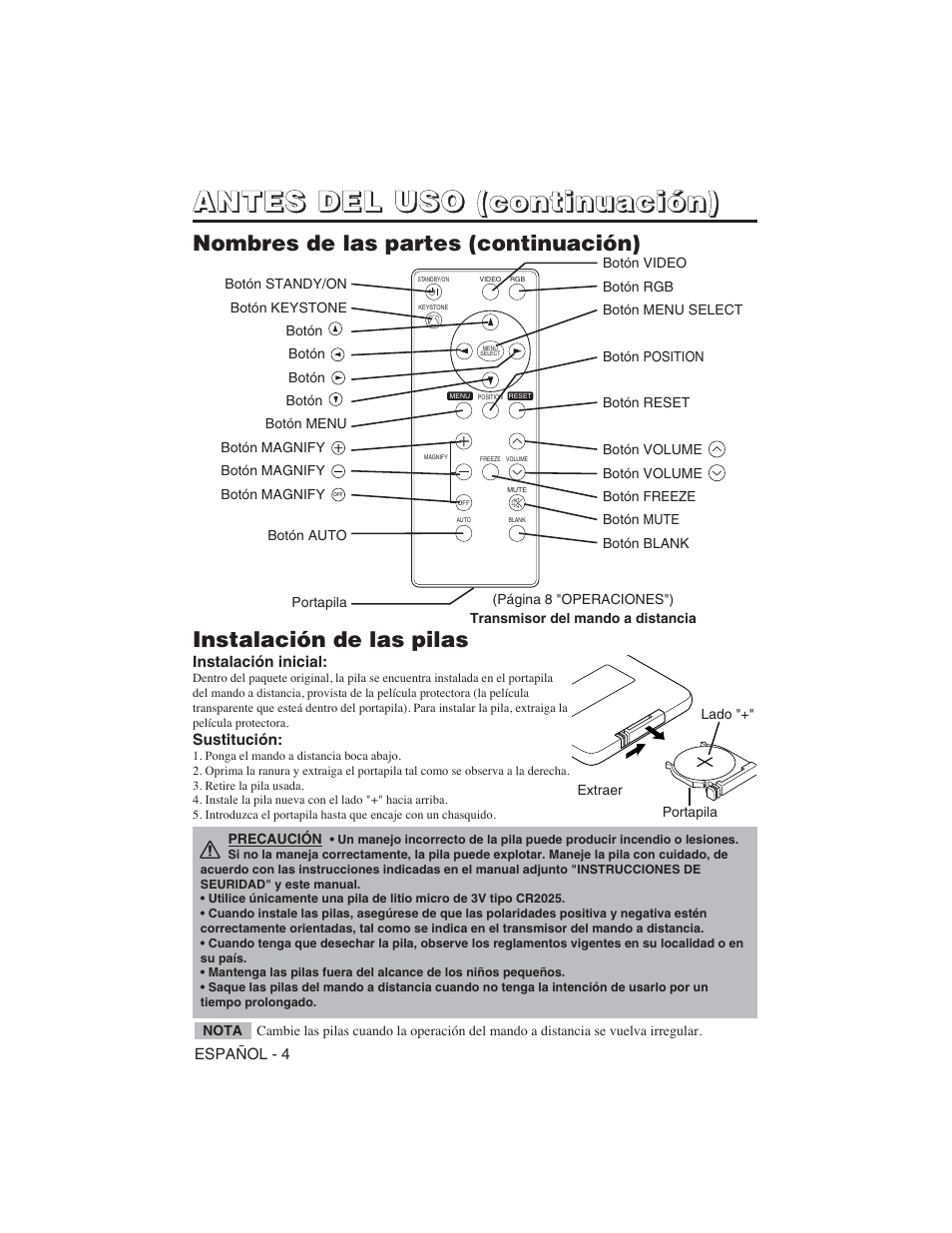 Hitachi CP-S225W User Manual | Page 101 / 205