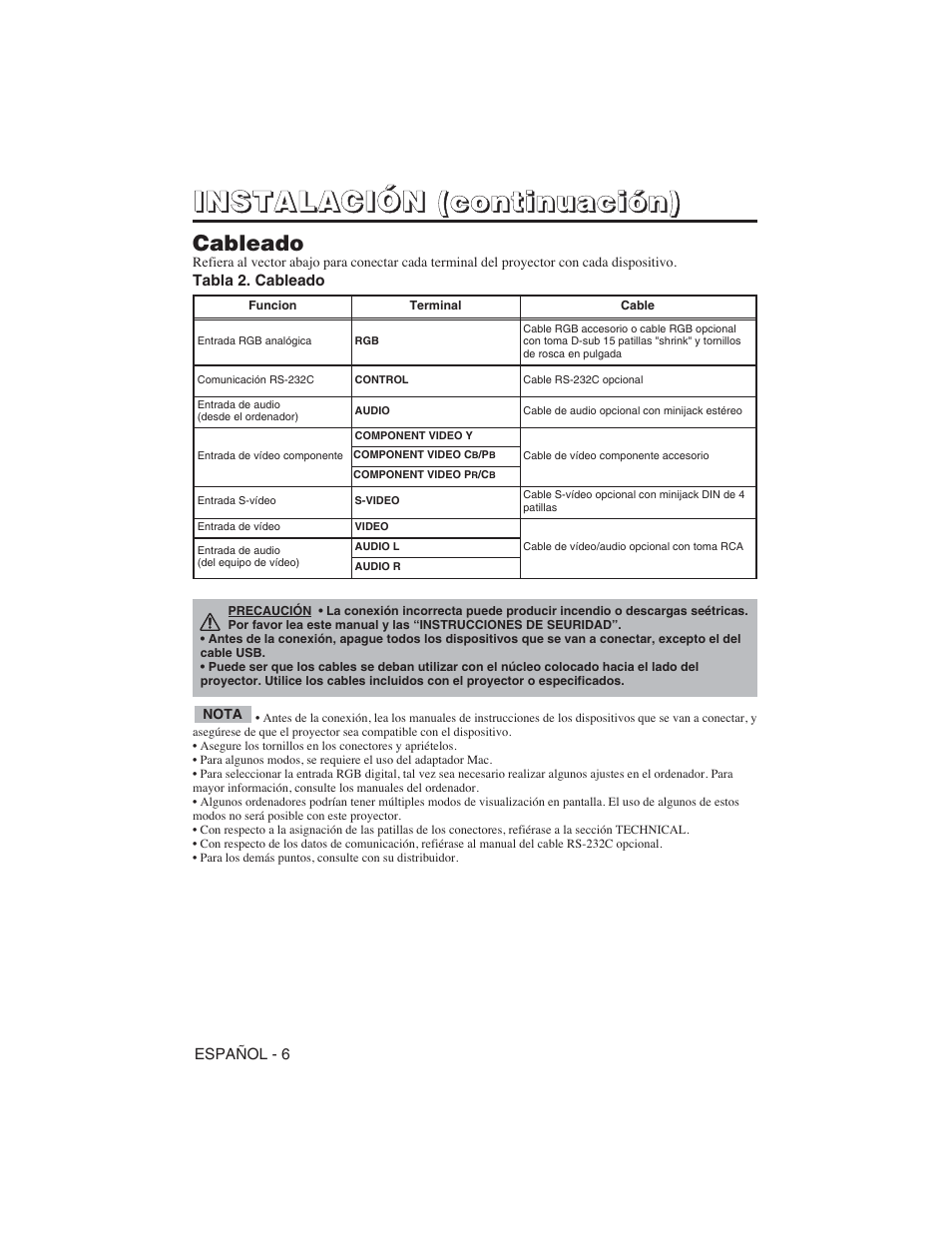 Hitachi CP-S225W User Manual | Page 103 / 205