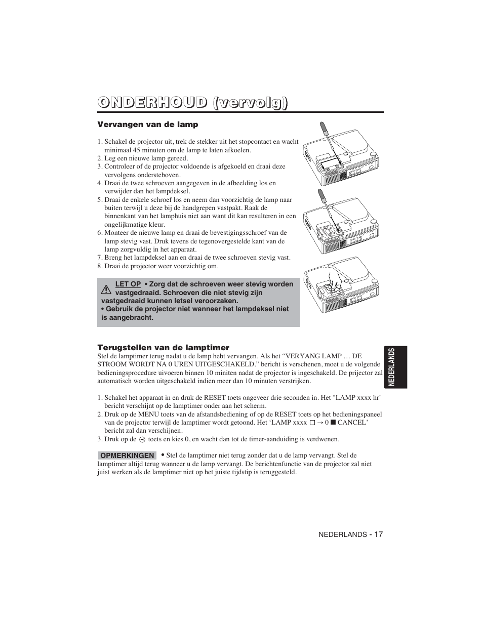 Hitachi CP-S225W User Manual | Page 138 / 205