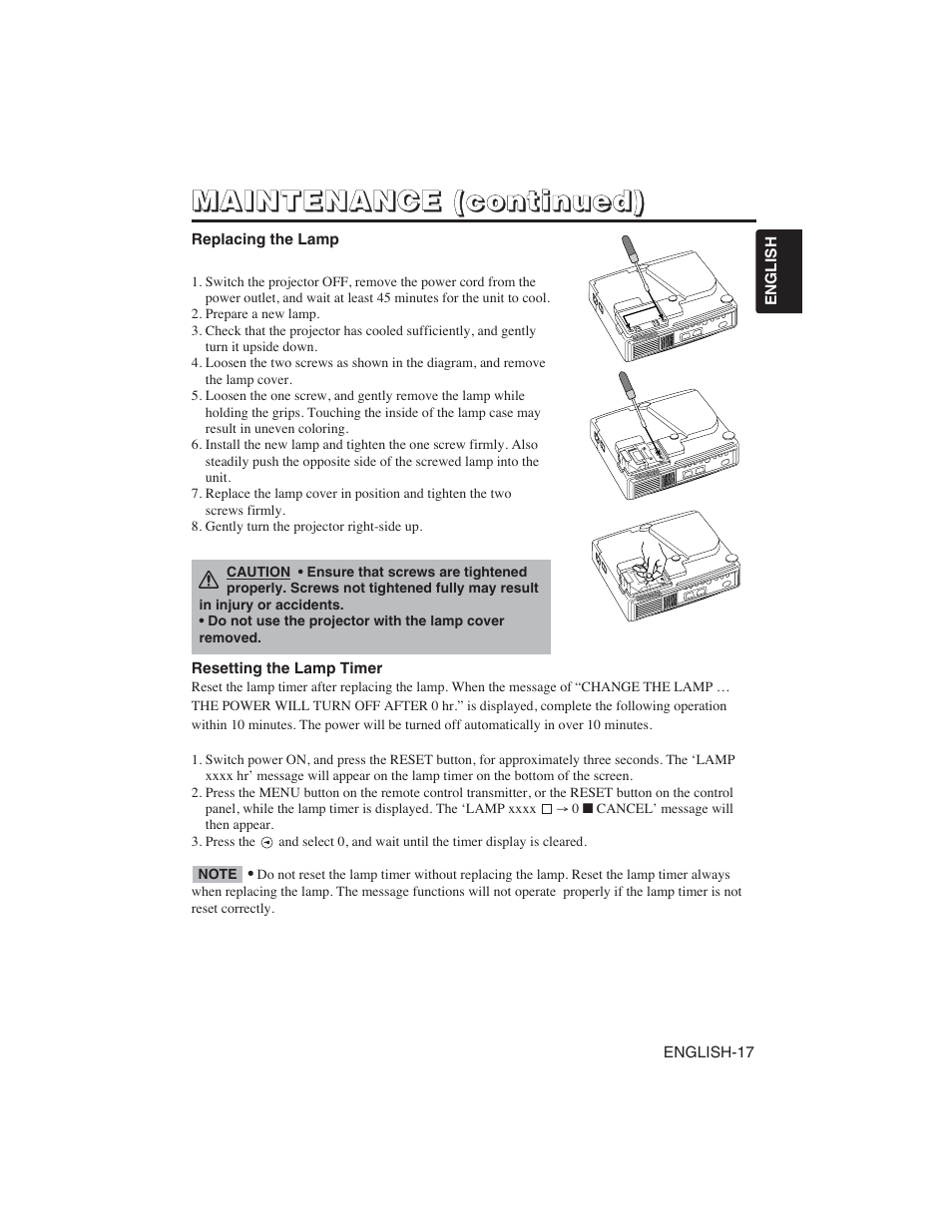 Hitachi CP-S225W User Manual | Page 18 / 205