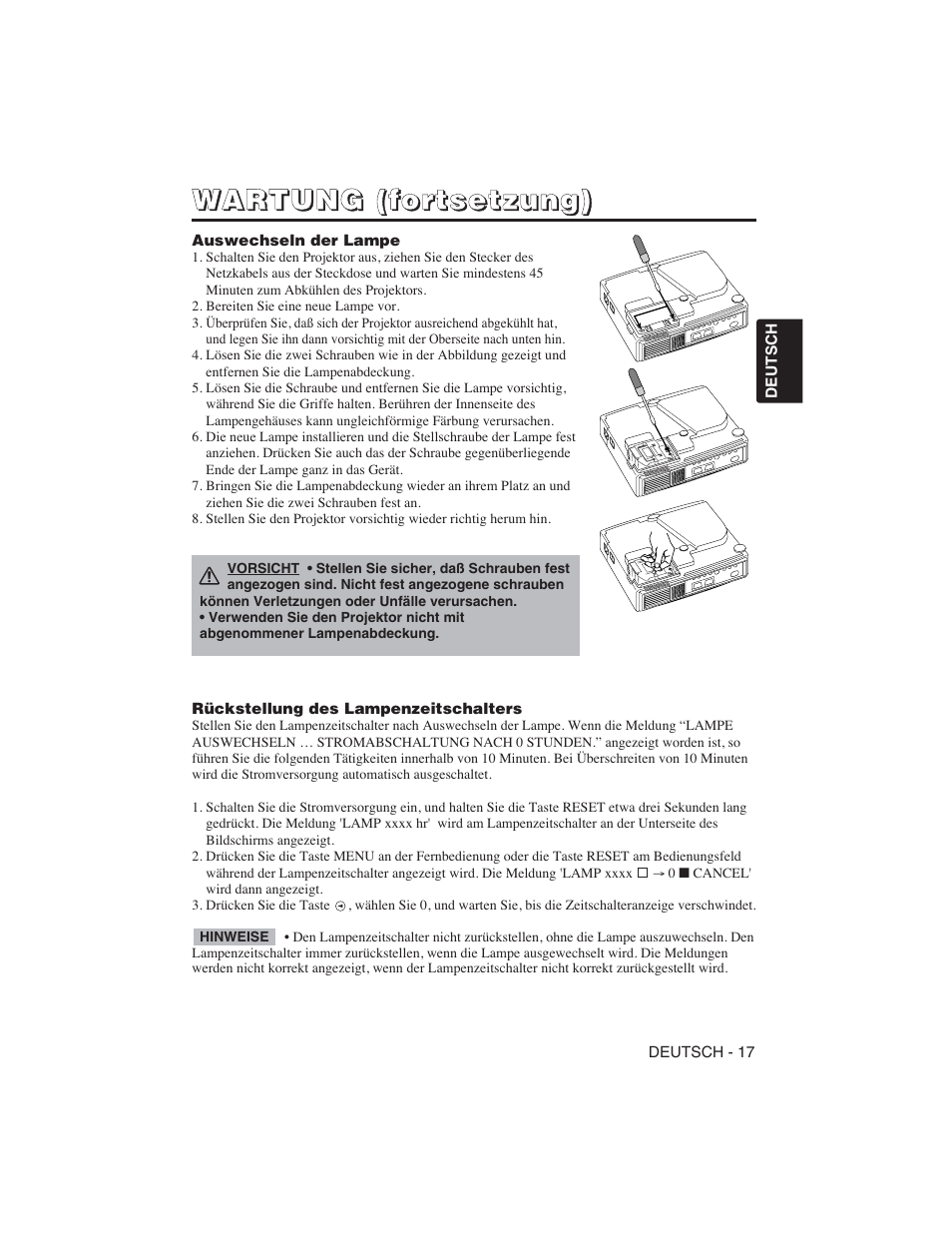 Hitachi CP-S225W User Manual | Page 42 / 205