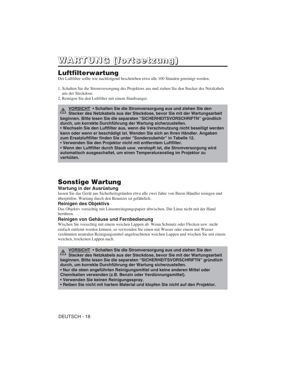 Hitachi CP-S225W User Manual | Page 43 / 205