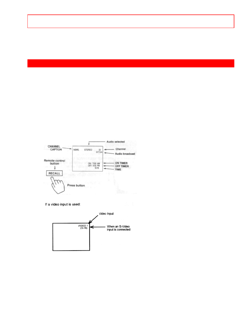 How to use the genius remote to control your t.v, Power button recall button ant button | Hitachi 60SX4K User Manual | Page 14 / 42