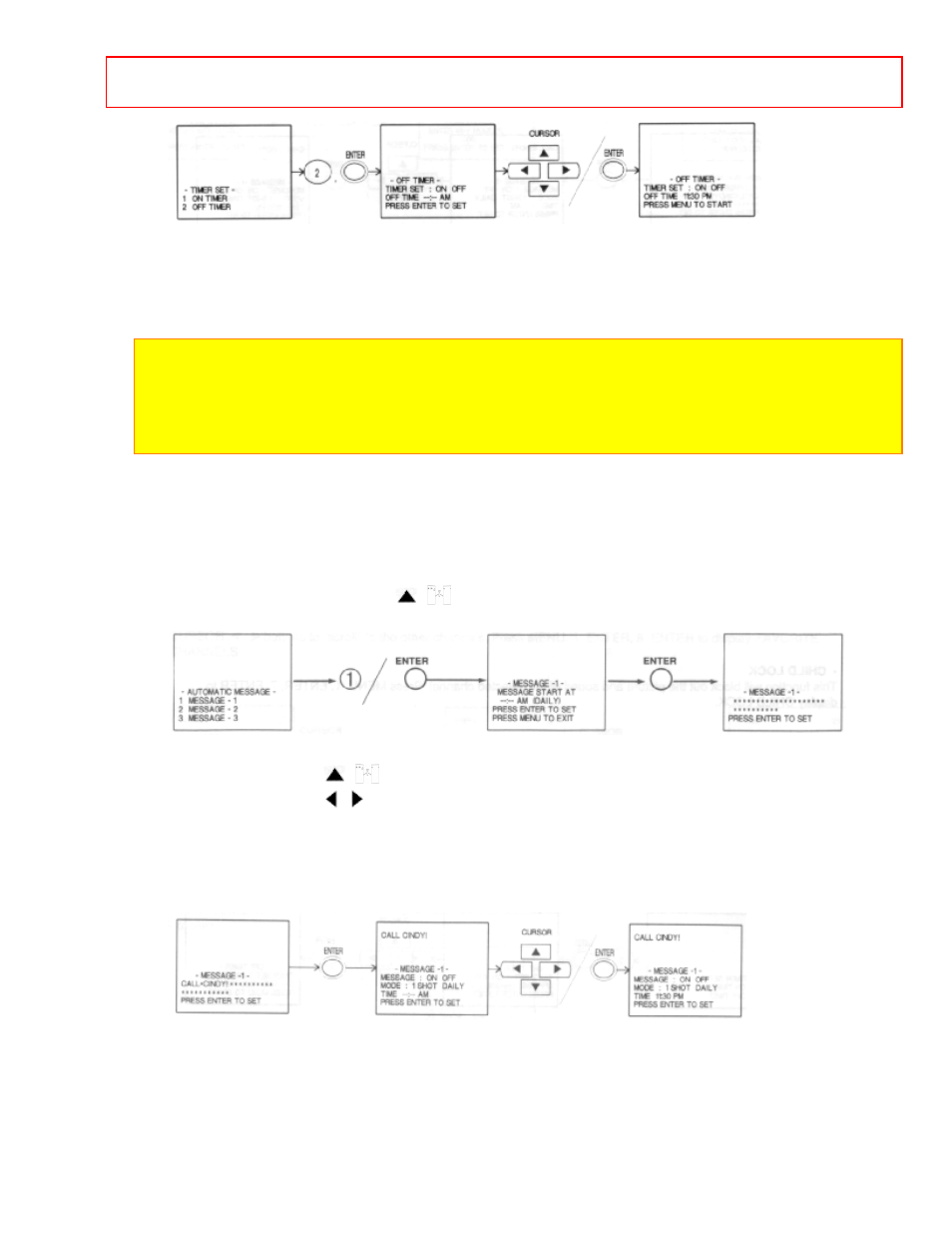 Automatic message | Hitachi 60SX4K User Manual | Page 21 / 42