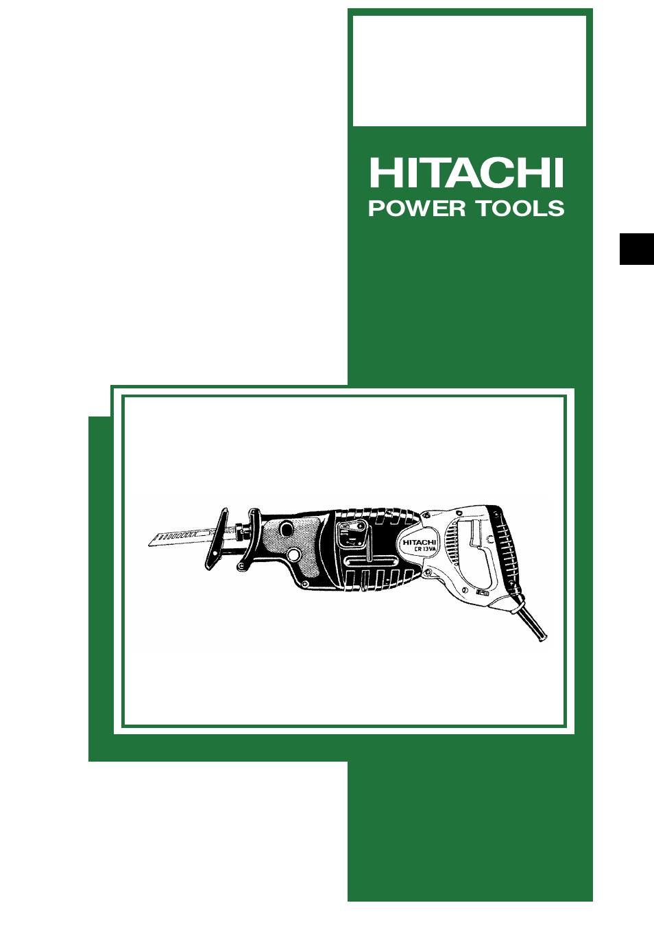 Hitachi POWER TOOLS CR 13VA User Manual | 37 pages