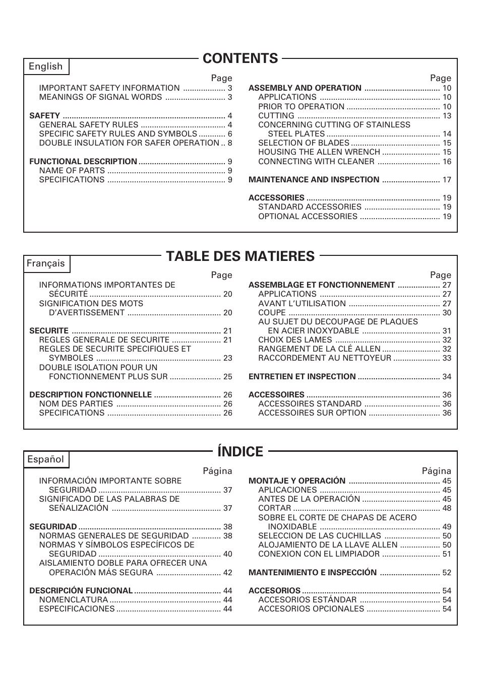 Hitachi CJ120VA User Manual | Page 2 / 60