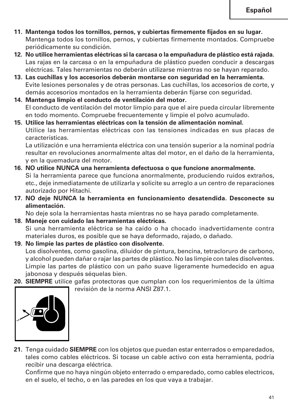 Hitachi CJ120VA User Manual | Page 41 / 60