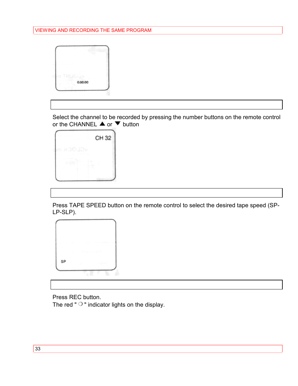 Hitachi VT-M290A User Manual | Page 33 / 73