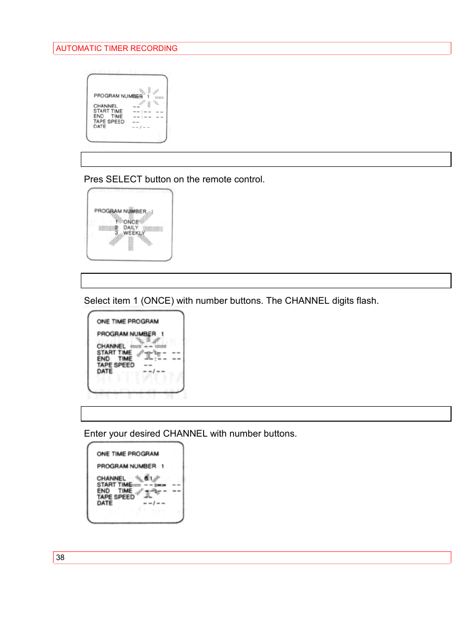 Hitachi VT-M290A User Manual | Page 38 / 73