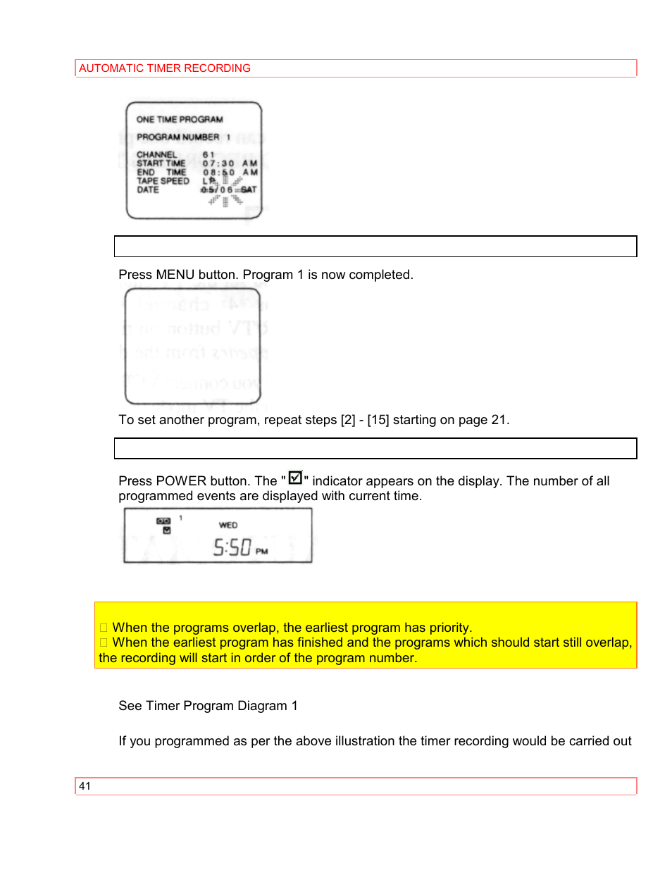 Hitachi VT-M290A User Manual | Page 41 / 73