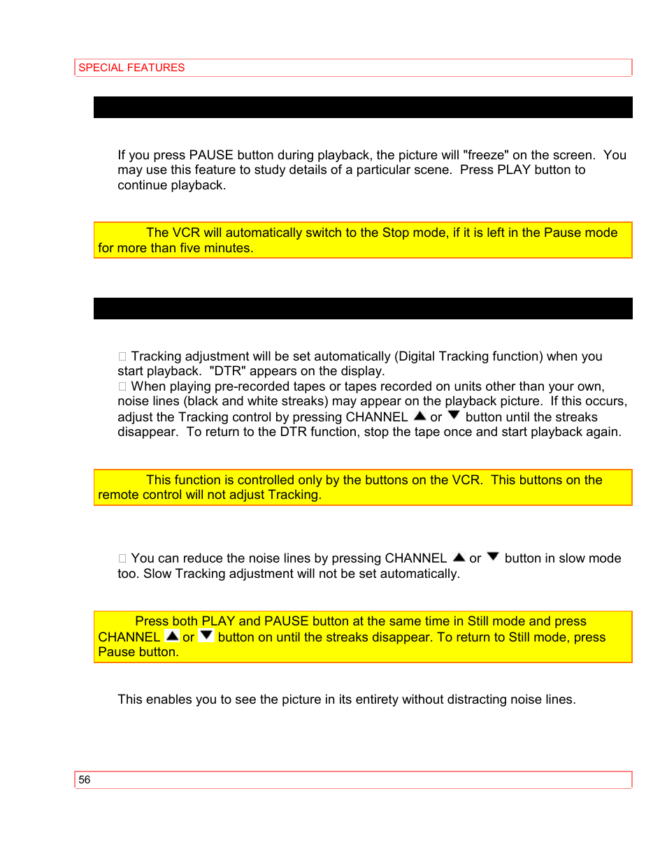Hitachi VT-M290A User Manual | Page 56 / 73