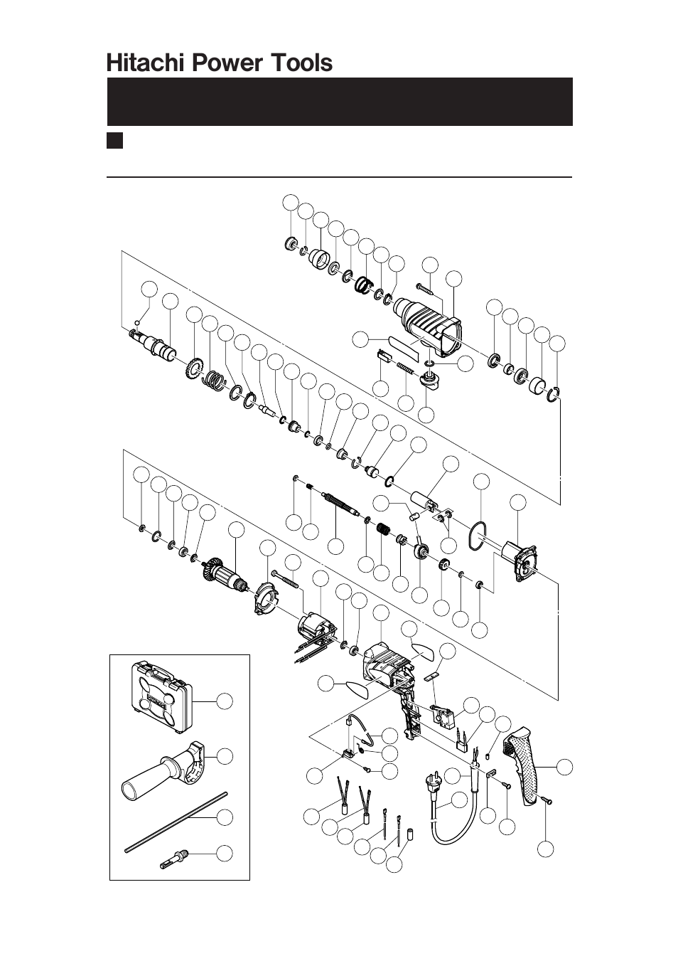 Hitachi DH 22PB User Manual | 6 pages