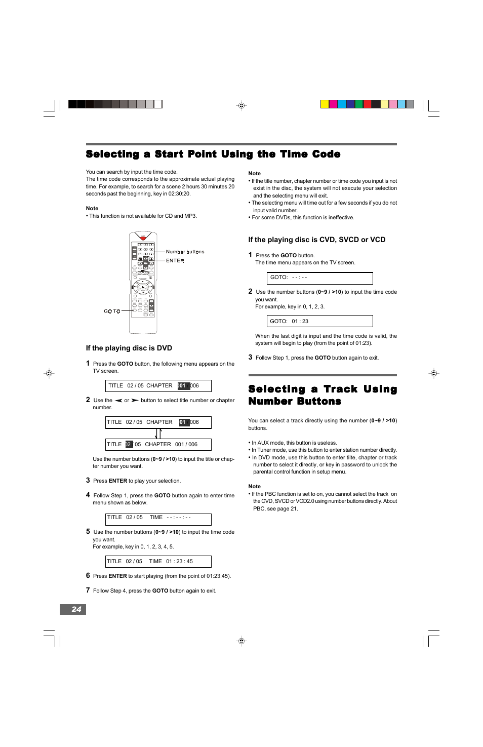 Selecting a, Selecting a star | Hitachi HTD-K160 User Manual | Page 24 / 47